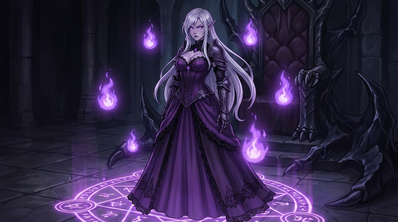 Crimson Vow — Supernatural AI visual novel